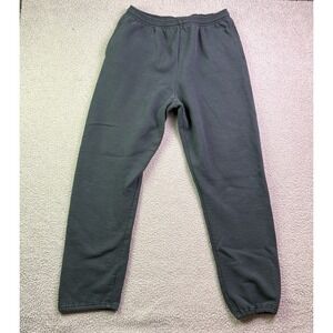 VTG Russel Athletic Sweatpants Mens XL Black Tapered Fleece Made In USA 50/50